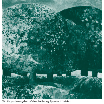 Wo ich spazieren gehen möchte, Éqreuve d´artiste Wo ich spazieren gehen möchte, Éqreuve d´artiste